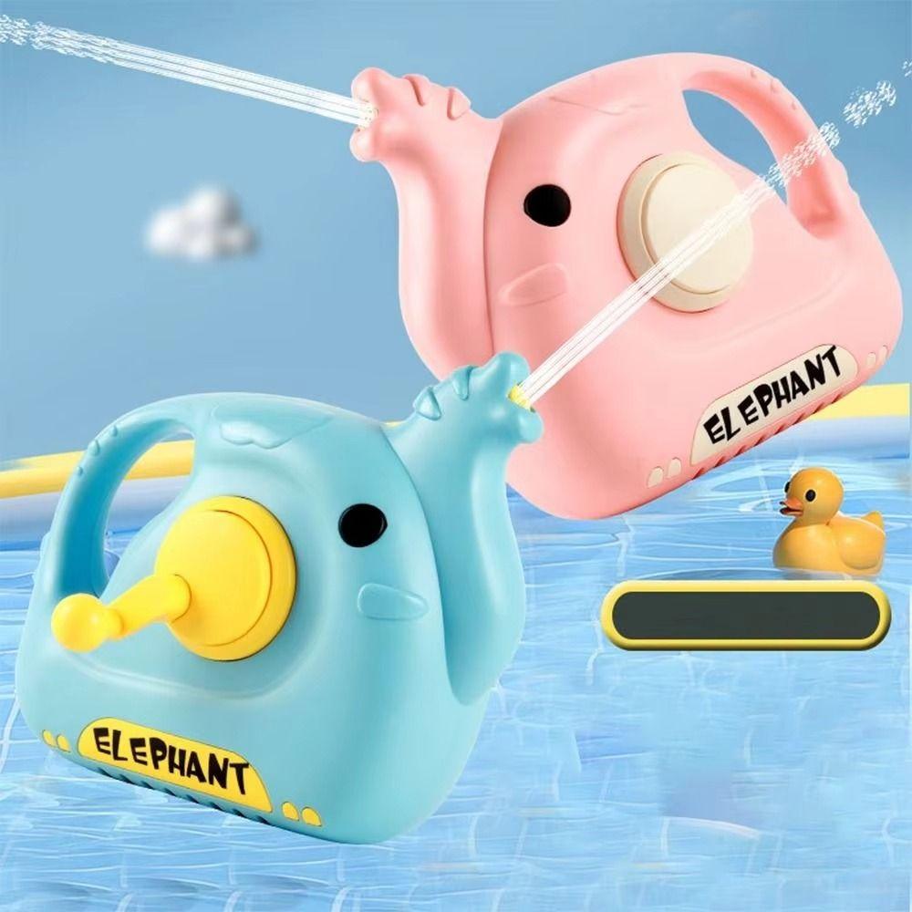 Plastic Elephant Baby Bath Toys Sprinkler Elephant Plant Watering Pot Boys Girls Children Kids