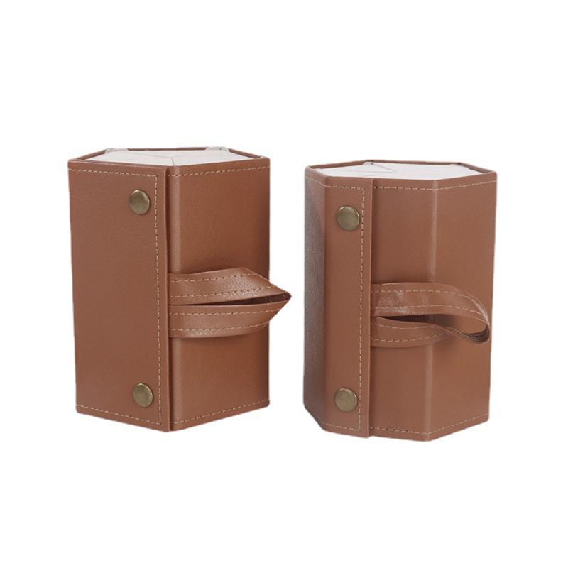 Портативный складной органайзер для очков с 3/5 отделениями для путешествий, солнцезащитные очки из искусственной кожи