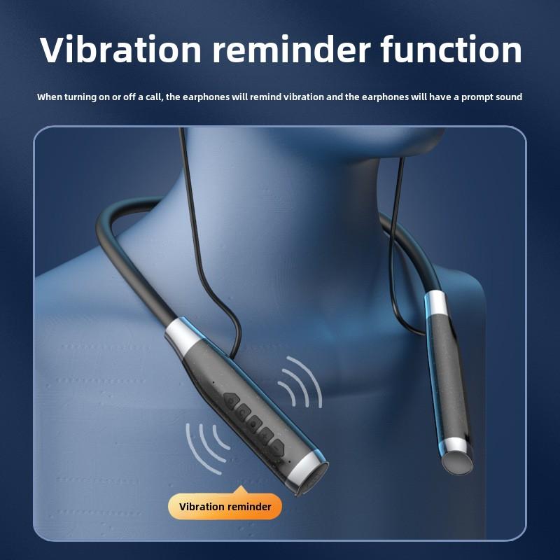 Модернизированные Bluetooth-наушники с четырьмя динамиками, с креплением на шее, беспроводные спортивные, с длительным сроком службы батареи