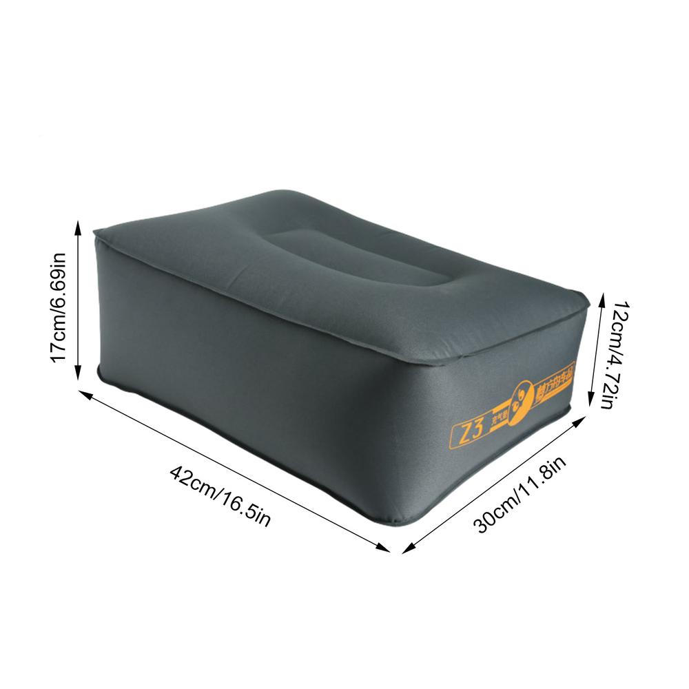 Воздушно-матовая подушка на заднее сиденье автомобиля для сна в автомобиле, водонепроницаемая износостойкая надувная кровать на танкетке, герметичный автомобильный надувной матрас
