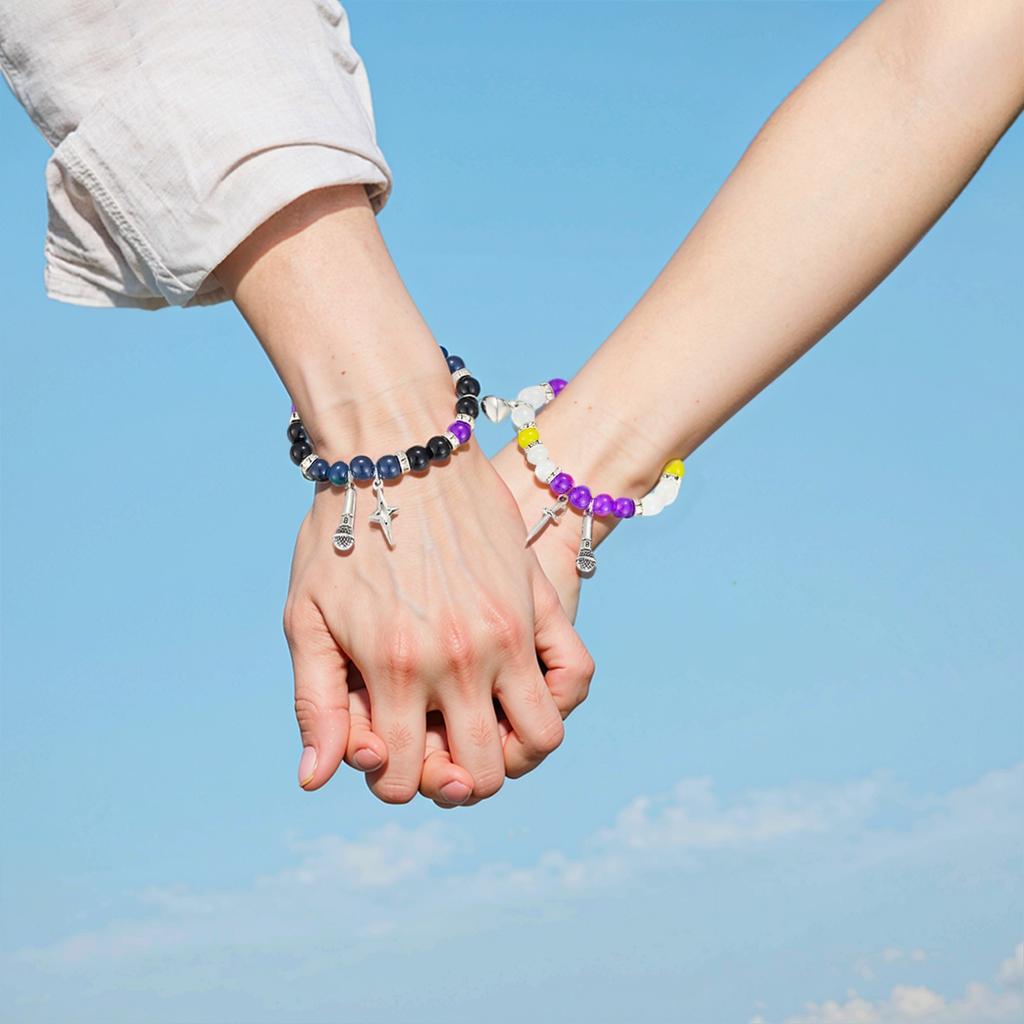 Halloween Gifts For Little Girls: Cosplay Costume Accessories, Two-tone Woven Bracelet, Wristband, Halloween