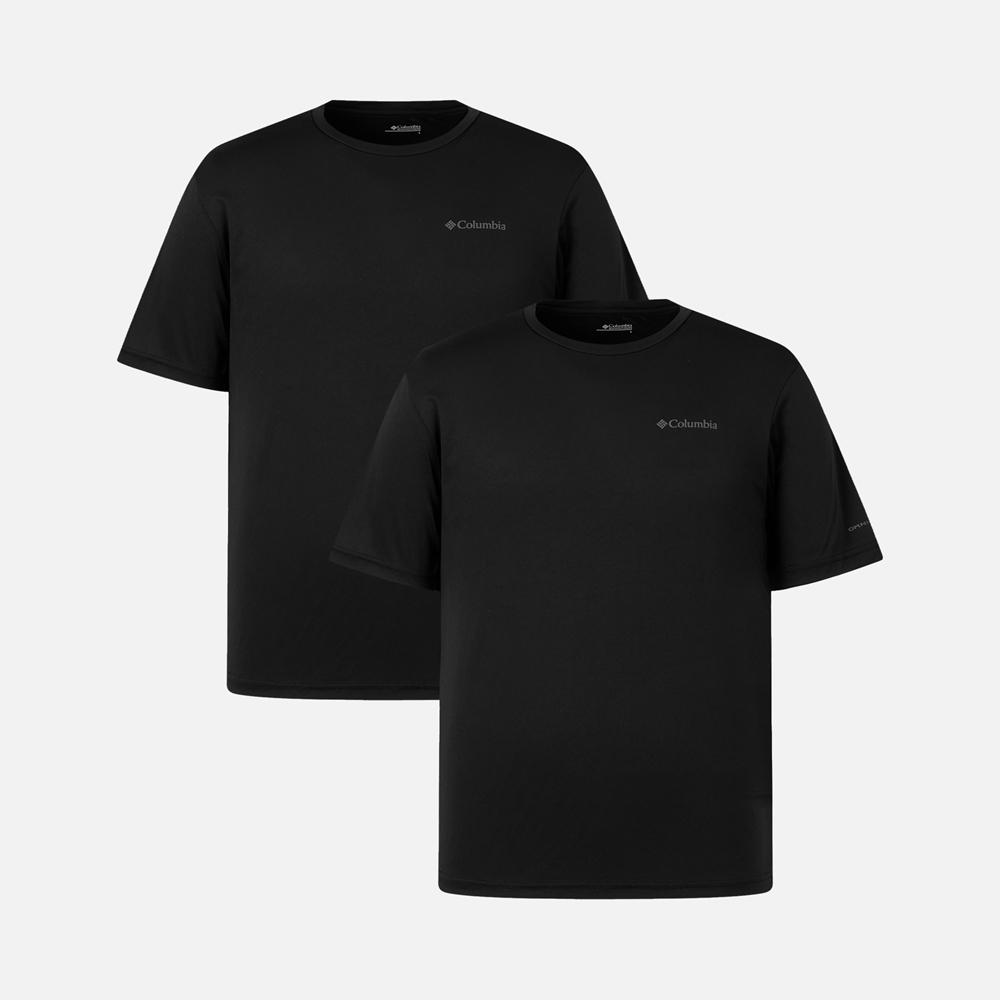 COLUMBIA Men'S Don Bowl Quick-Dry Short Sleeve T-Shirt Package (2 Pack) C73Ym6669010