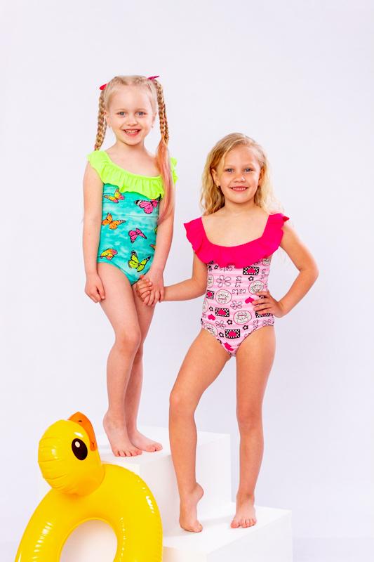 Купальный костюм (Девочки старше 4 лет) Лето 4002-043 HC