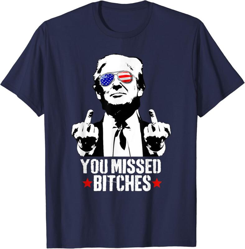You Missed Trump 2024 US President Elections Unisex T-Shirt