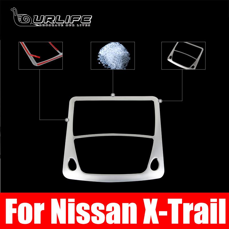 Накладка на переднюю и заднюю лампу для чтения для Nissan X-trail XTrail T32 Rogue 2014 - внутренняя декоративная лампа для чтения