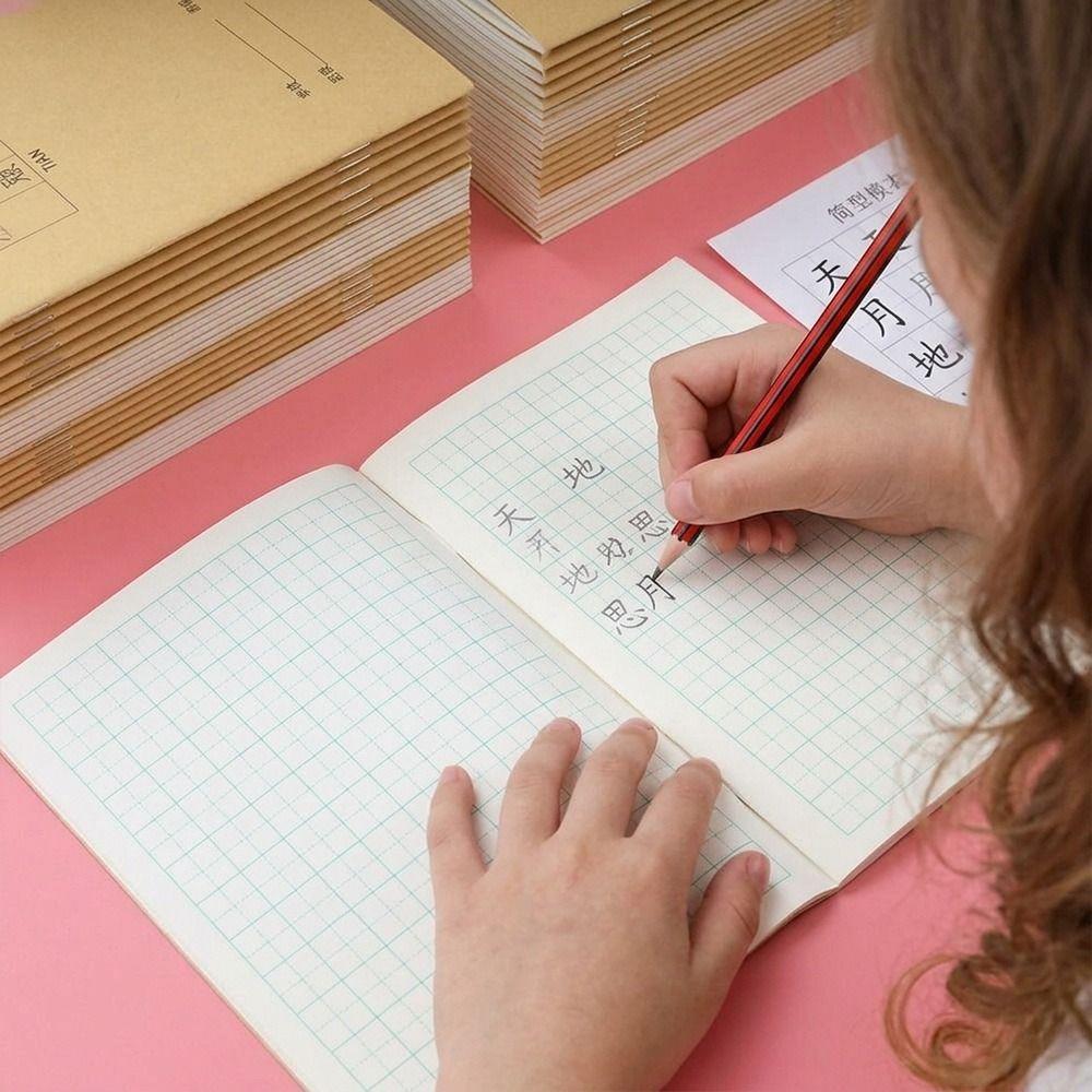 Paper Chinese Notebook Chinese Character Chinese Exercise Book Writing Practice School Supplies