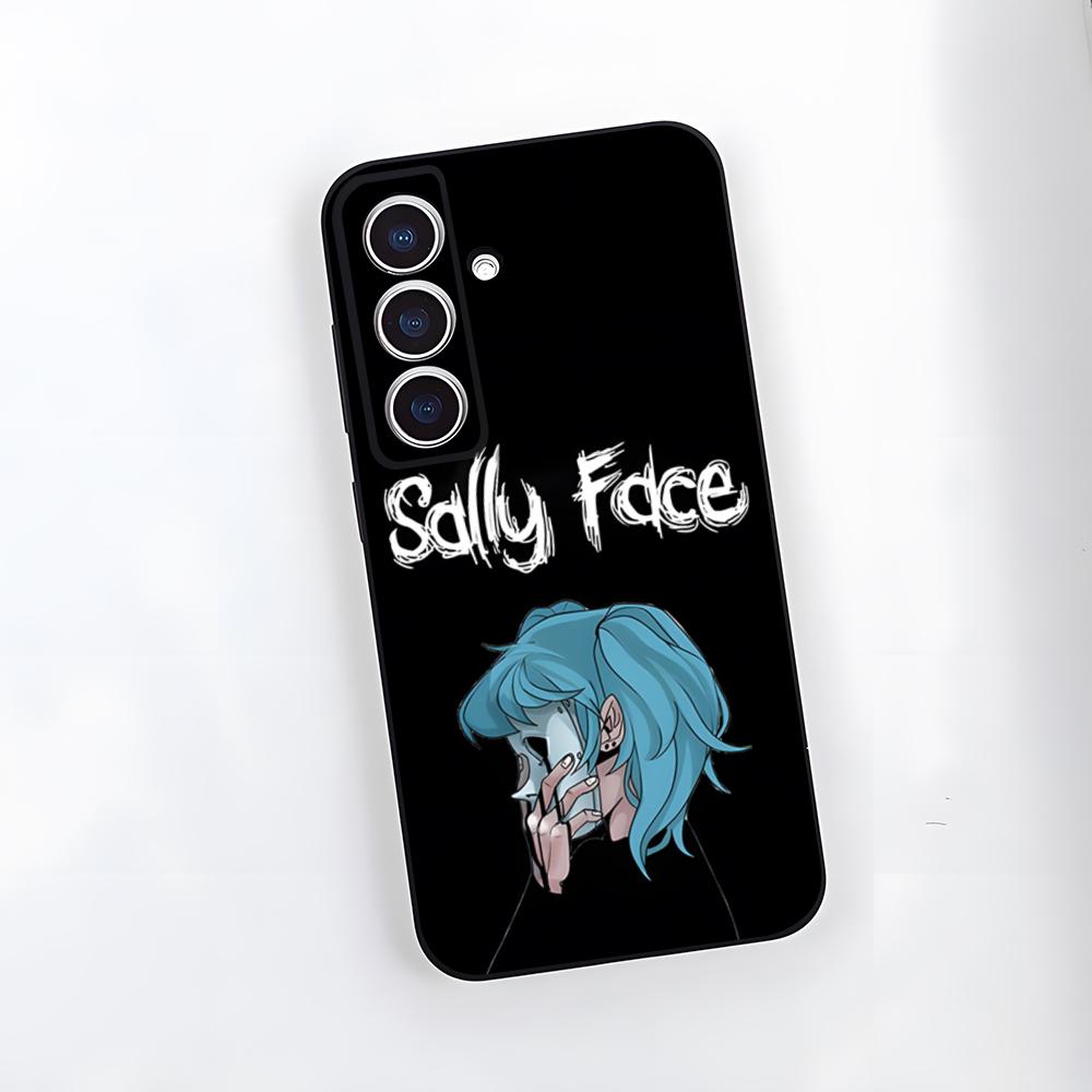 Чехол для телефона S-Sally Face Game для Samsung A25 A13 A33 5G A54 A36 A35 A56 A52 A14 Ударопрочный Мягкий Чехол