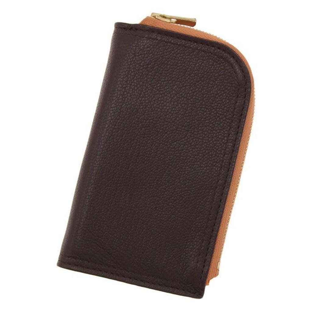 Double Key Case [Porter] 129-06014 Brown/Orange купить недорого ...