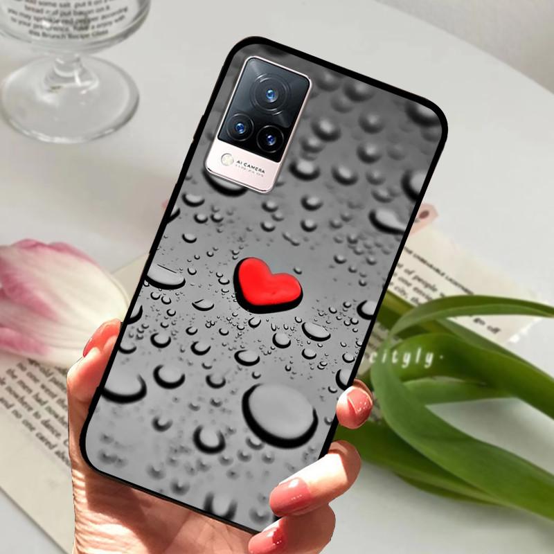 Для vivo V21 5G 4G V21E Чехол Мягкий Силиконовый Телефон TPU Coque Чехол для Vivo V21E v21 V 21e 21 V2050 V2061 Защитный Fundas Оболочка