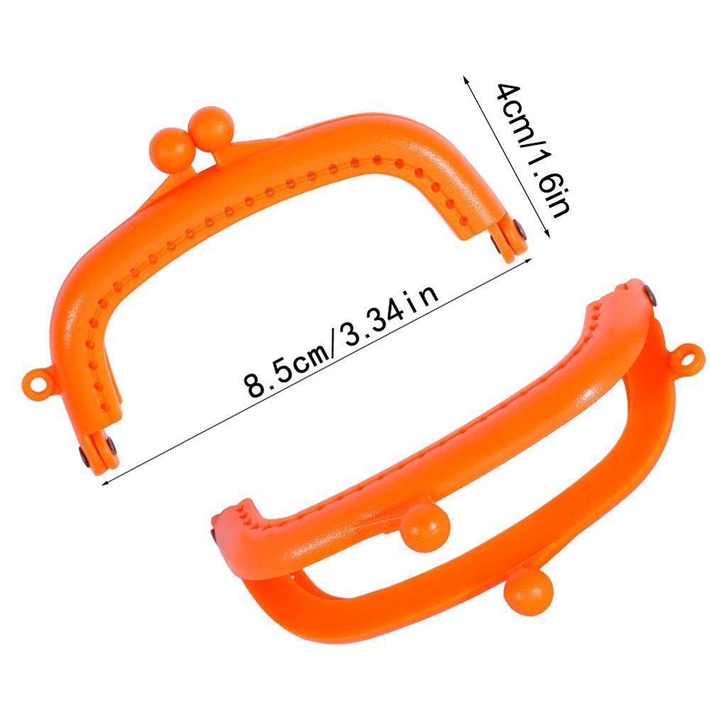 Пластиковая застежка-рамка для кошелька, фурнитура для сумки, рамка для кошелька, застежки для мини-сумки, DIY рукоделие