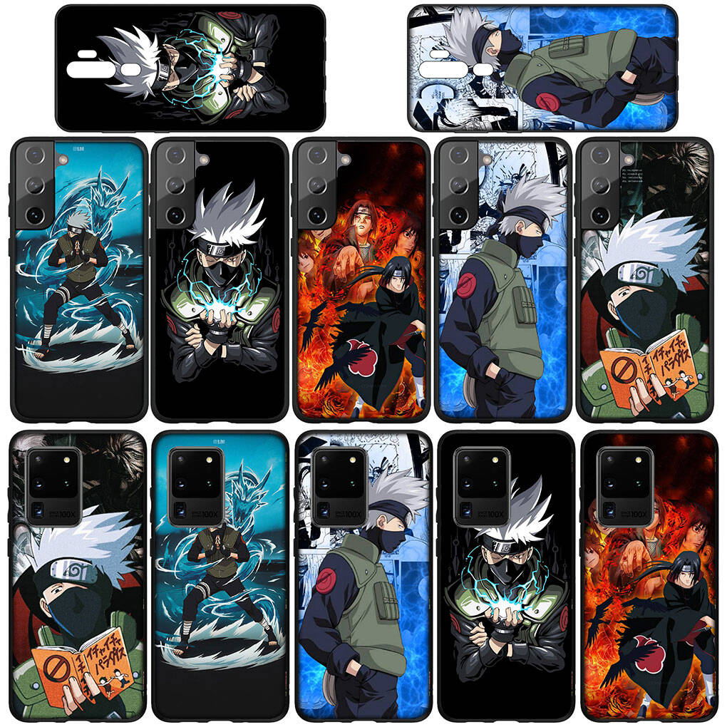 Phone Case for iPhone 17 15 16 Plus Redmi Note 14 12 11 13 Pro Max Huawei P30 P20 Lite OPPO A60 A40 A80 A18 A16 A54 Kakashi Anime Itachi Naruto Cover
