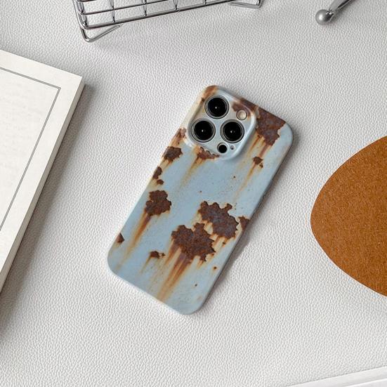 Ржавый чехол для телефона для iPhone 16 Pro/16/15 Pro Тонкий гибридный противоударный чехол Защитный чехол для телефона против царапин и пожелтения