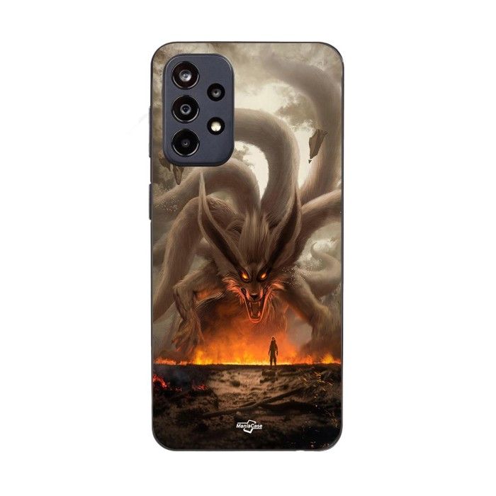 Coque de téléphone - MANIACASE - Samsung Galaxy A53 4g - Naruto Kurama - Silicone - Souple