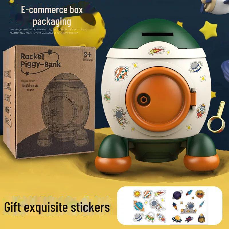 Копилка-ракета своими руками для детей – большая емкость, креативная и безопасная подарочная игрушка