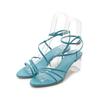 Clear Heel Strap Sandals LWGS232305 TUQ Medium [Lily Brown] Women's