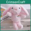 Plush Bunny Keychain With Pp Cotton Filling For Kids And Collectors