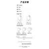 Men Stainless Steel Flat Chastity Lock Metal Male Chastity Device for Couple Personal Use Erotic Urethral Lock Sex