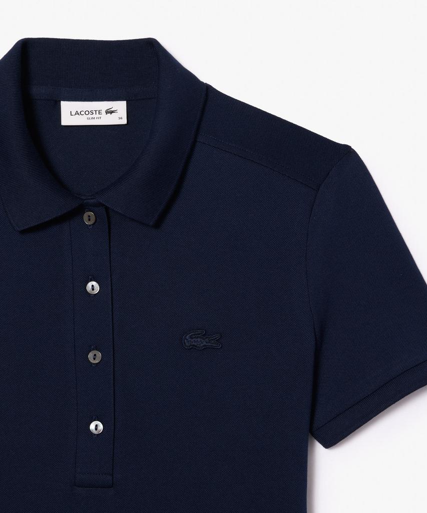 LACOSTE Женское облегающее мини-платье-поло из пике Ef5473-56G 166