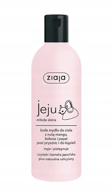 Jeju białe mydło pod prysznic i do kąpieli 300 ml / 5199