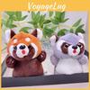 Raccoon Endearing Small Plush Toy Keychain Super Soft And Lovable Decor Animal