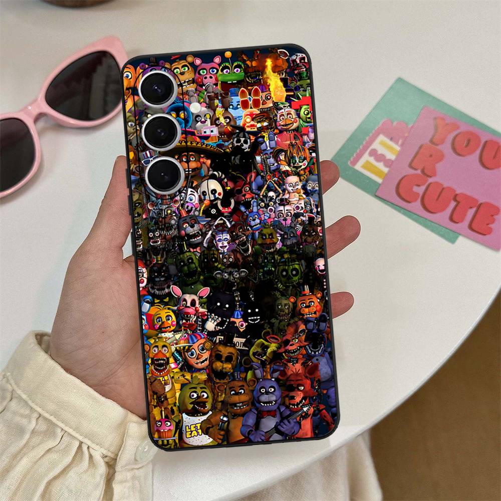 Чехол для телефона F-Five N-Nights At F-FreddyS Для Samsung S 24 Fe 25 Ultra Plus 20 Lite 21 30 22 23 24 22 Ultra 5G Fundas