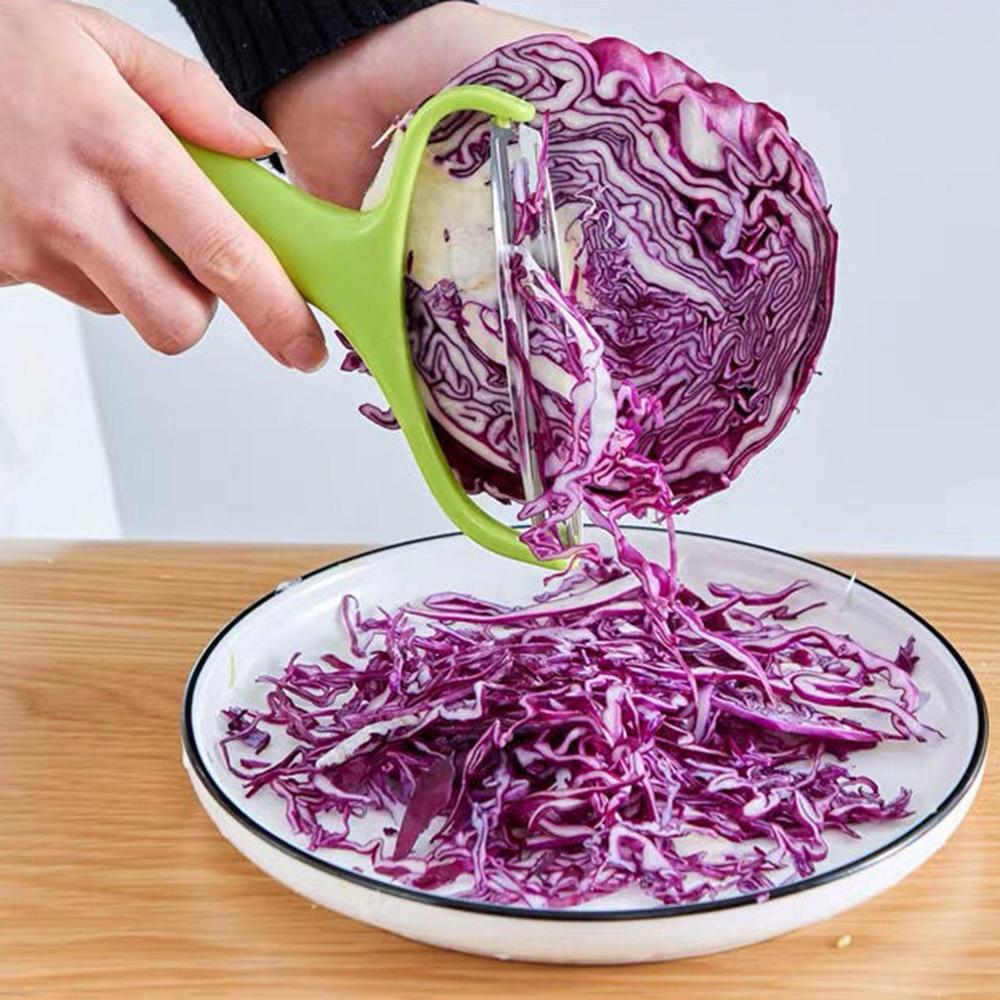 Egetablepotato Fruit Peeler Cabbage Cutting Machine Shredded Kitchen Stainless Steel Peeling Knife Gadget Shredded Cabbage