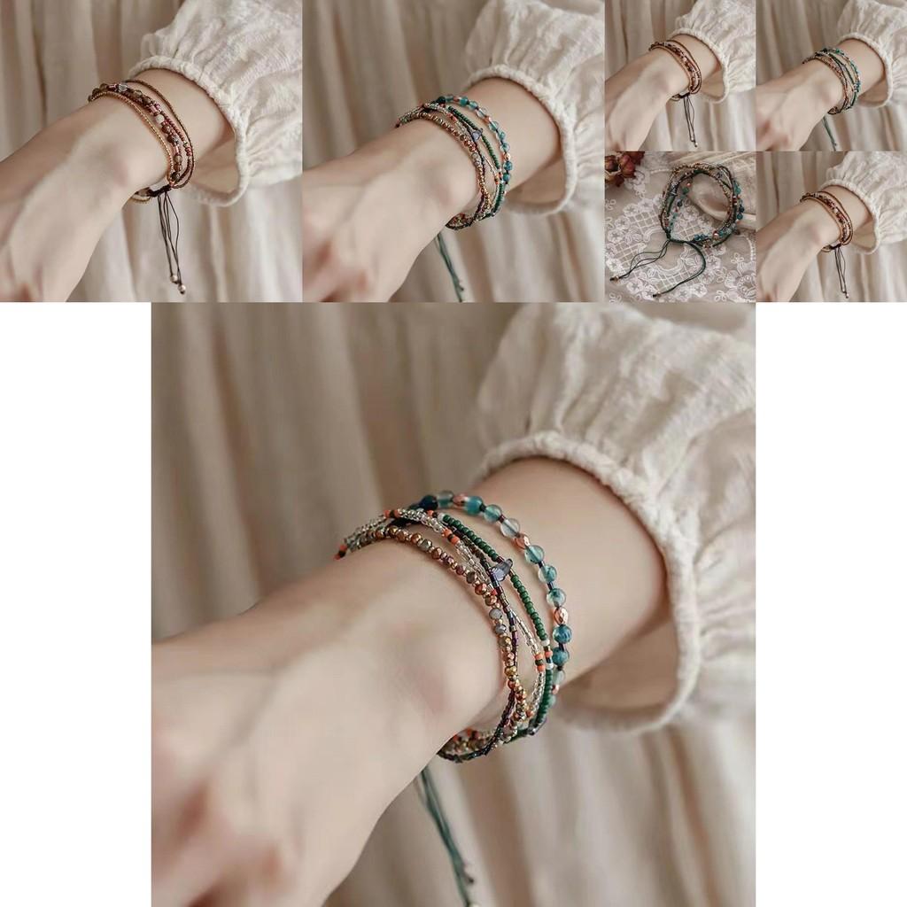 Colorful Summer Bohemian Bracelet For Women Adjustable Handcrafted Ethnic Jewelry