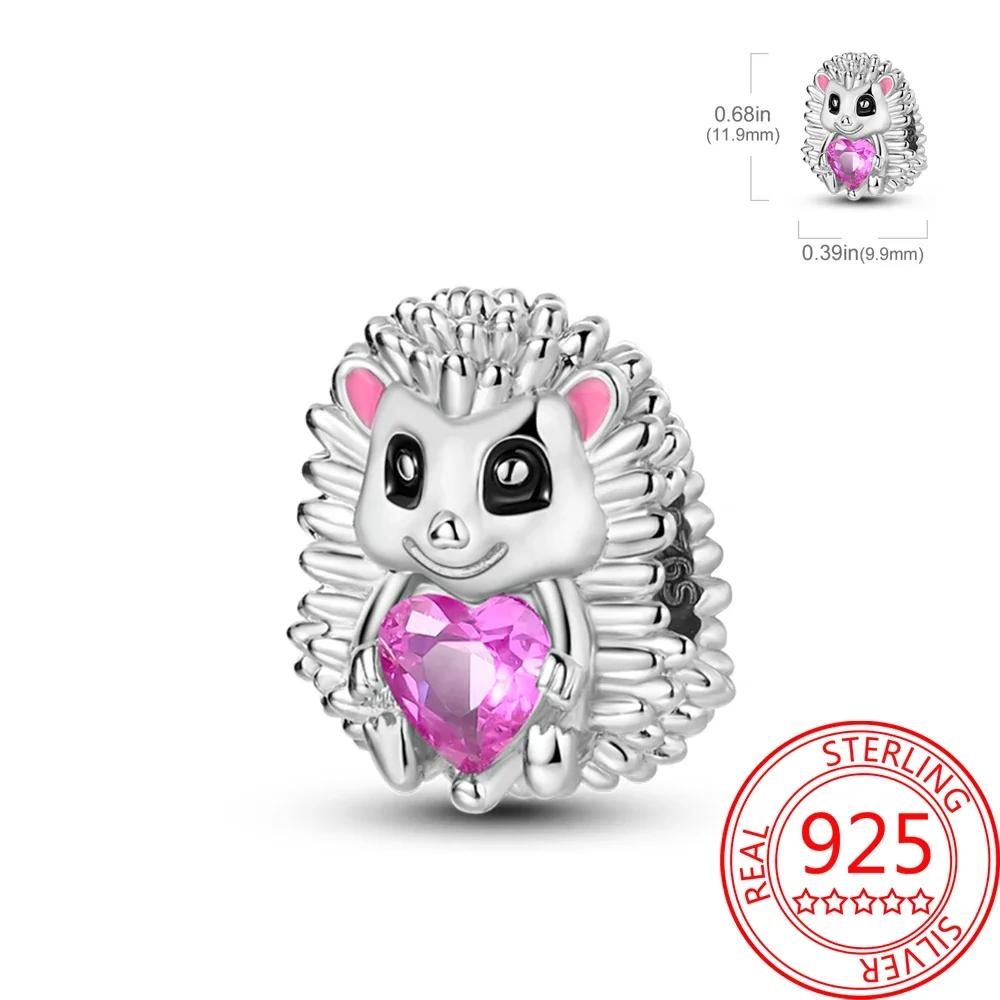 Exquisite Copper Little Monkey Embracing Red Heart Pendant Fit Bracelet Necklaces Party Pairing With Handmade Gifts