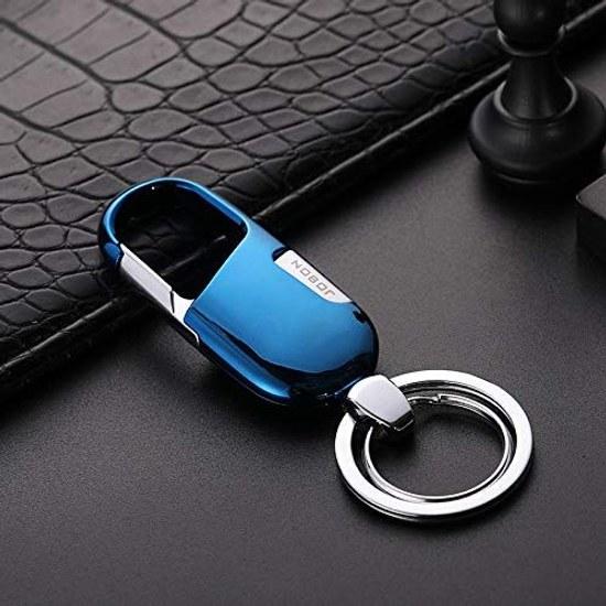 Rockyu key holder mens stylish multifunctional ring belt hook design cars keys simple colorful options easy carry daily suitable business gifts