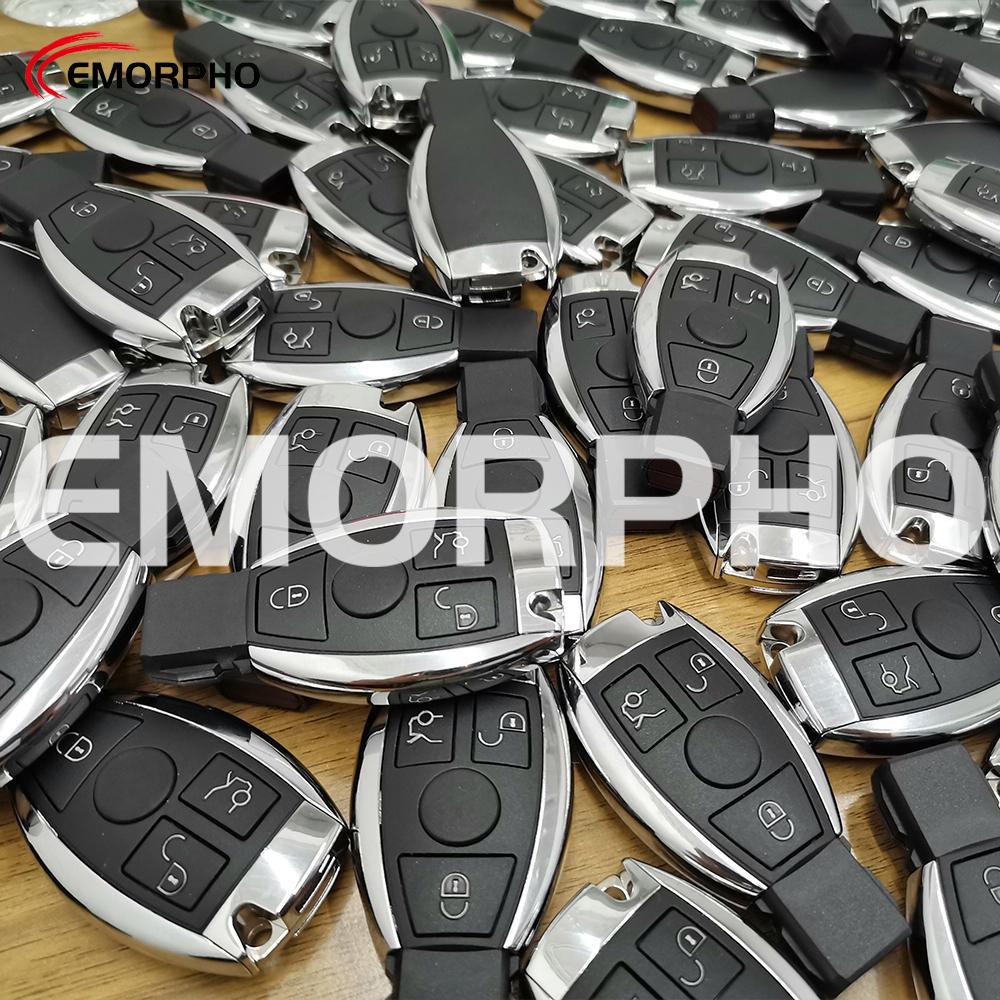 EMORPHO Умный ключ от машины с 3 кнопками 315 433 МГц Fsk Для 2000 - 2010 2000+ Mercedes Benz A C E S Class Sprinter Viano Vito BGA Чип