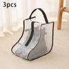 Household Transparent Short Boot Storage Bag Waterproof Dustproof Shoes Protection Bag Long Boots Pocket Moistureproof Container