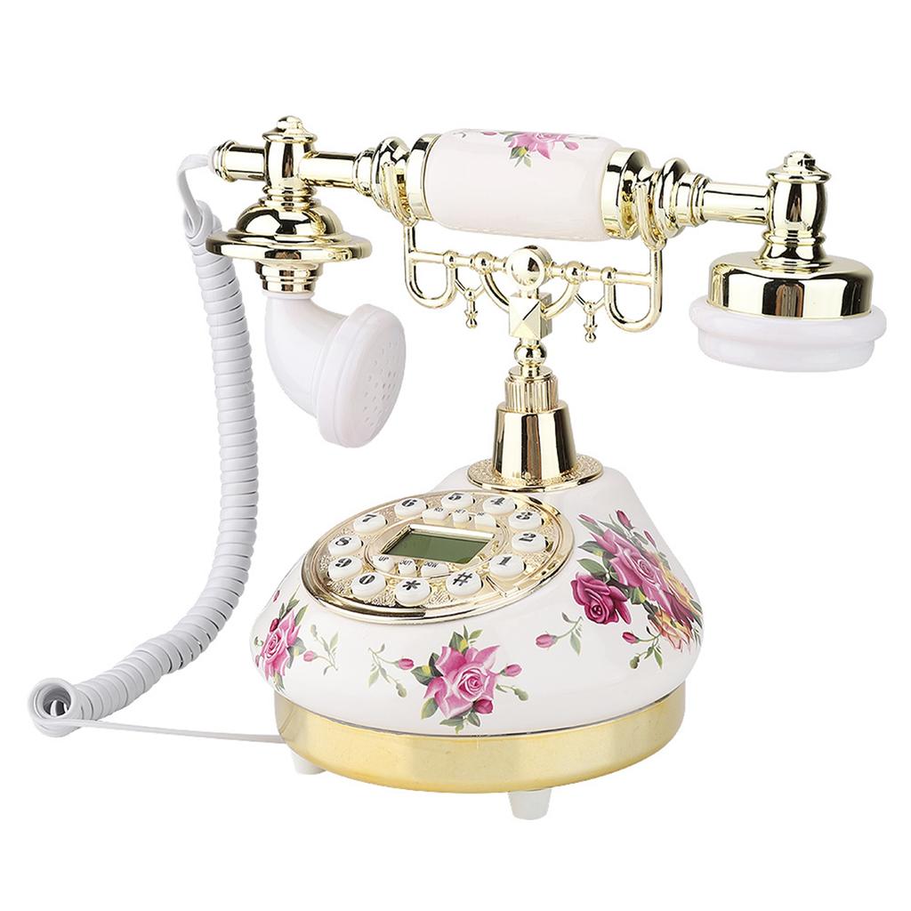 MS-9101 Vintage Retro Imitation Antique Telephone for Home Office Use