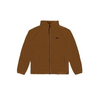 Утепленная куртка, теплая, удобная, повседневная, с воротником-стойкой, реглан, с длинным рукавом, женская куртка, коричневая VN00043GY5N