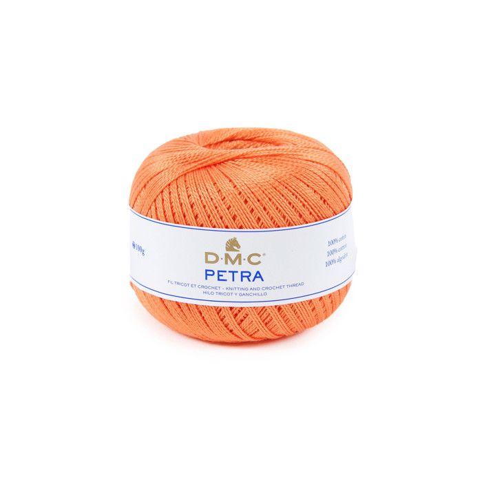 Cotton Yarn for Crochet and Knitting Pétra Gr.5 Col. 5722