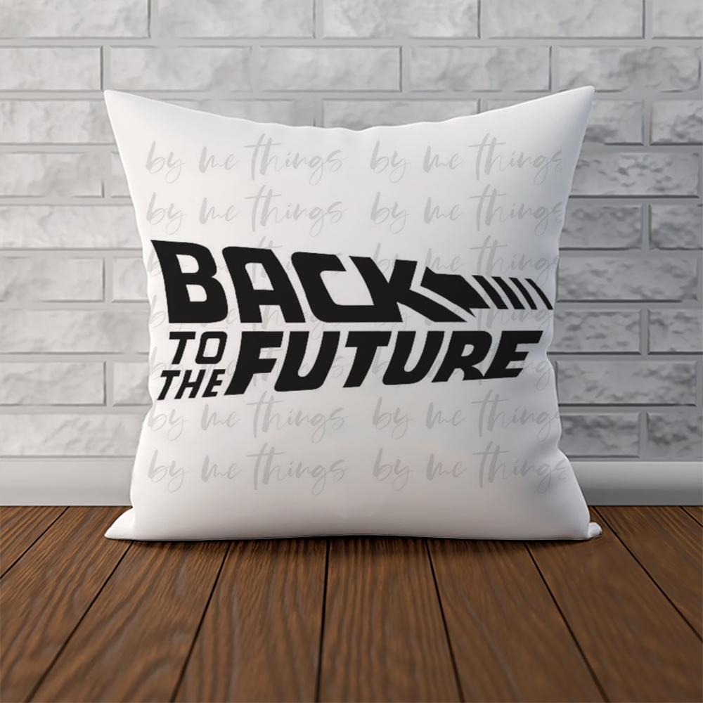 BBack To The Future Pillow Case For Car Sofa Decorative Home Doublesided Print Plush Square Throw Pillow Cushion Cover