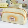 Double Layers Pencil Pouch Soft Soufflé Stationery Bag High Quality Pencil Case  Students