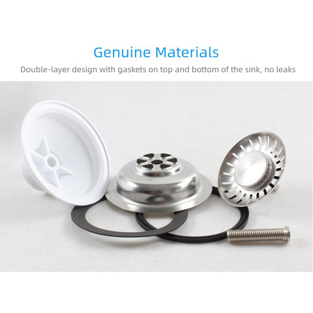 Kitchen Sink Strainer 114MM Drainer Washing Basin Sink Drain Filter Basket Anti-Clogging Sink Food Catcher Basket Sink Accessori