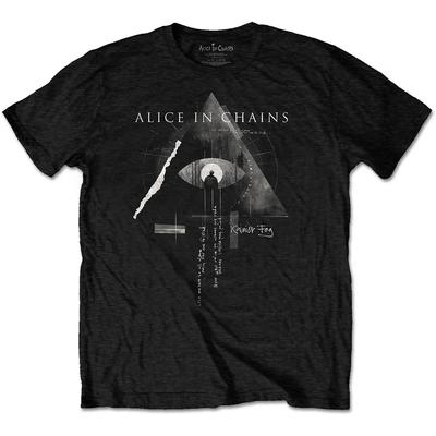 Официальная футболка Alice In Chains Rainier Fog Mountain мужская унисекс