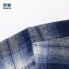 ROMON Men's 100% Cotton Classic Plaid Shirt