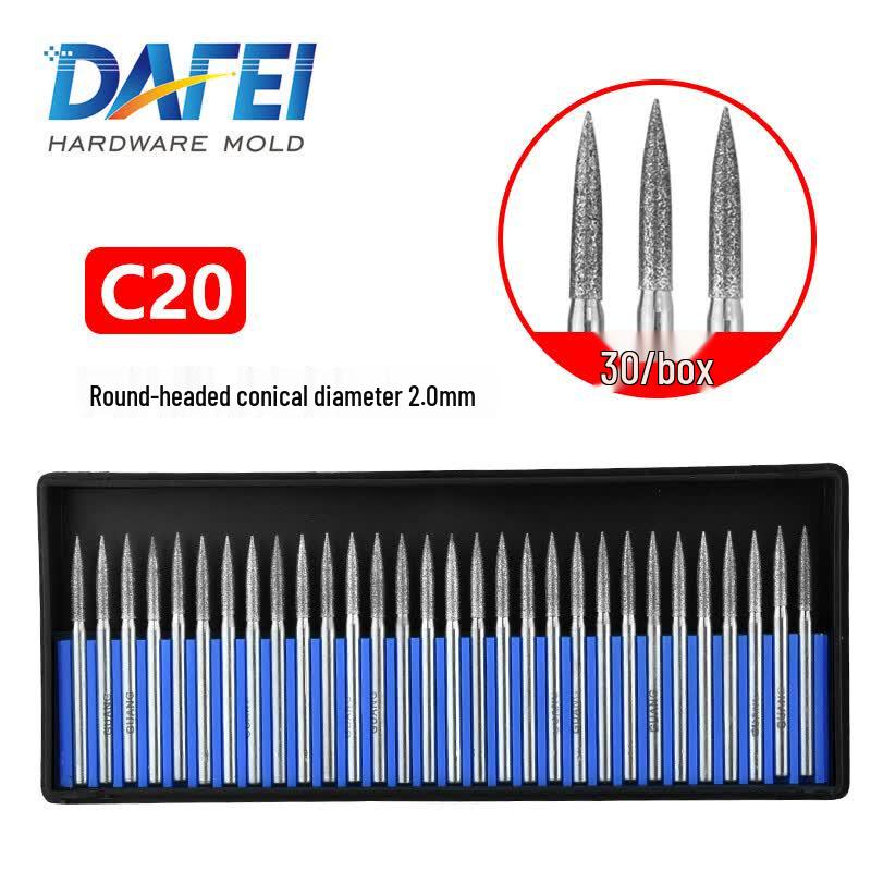 DAFEI Alloy Diamond Grinding Head Set