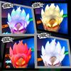 In Stock Dragon Ball Super Saiyan Shapeshifting Glowing Mask Colorful Lights Fog Effect Cosplay Props Role-Playing Surprise High Quality Gift