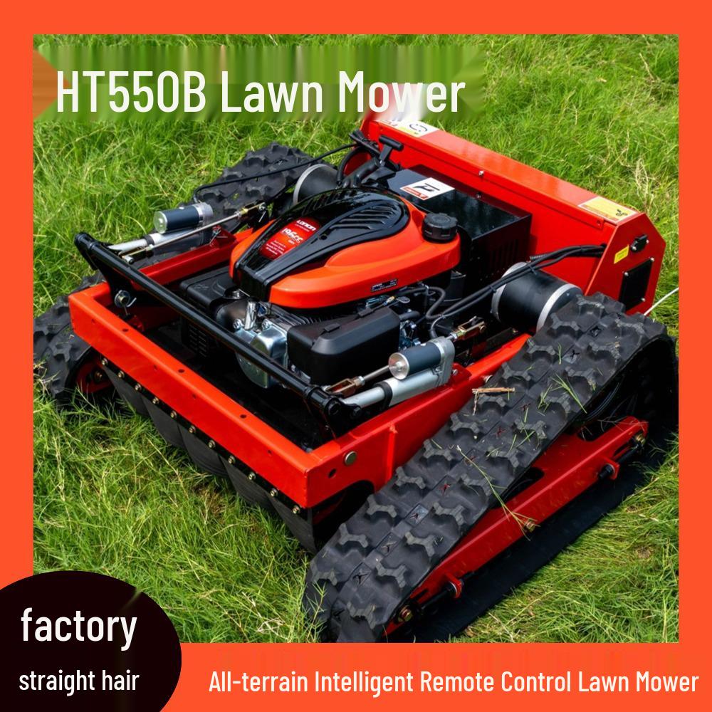 Crawler Lawn Mower for Chile: Remote-Controlled Agricultural and Orchard Weeding Machine for Home Use