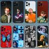 Чехол для телефона певца Эда Ширана Для iPhone 16,15,14,13,12,11,Pro,X,XS,Max,XR,Plus,Mini Мягкий Черный Чехол