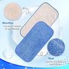 5Pieces Efficient Fiber Cleaning Cloth Efficient Dust Trapping Mop Pad Replacement for MR SIGA Microfibre Mop Refills