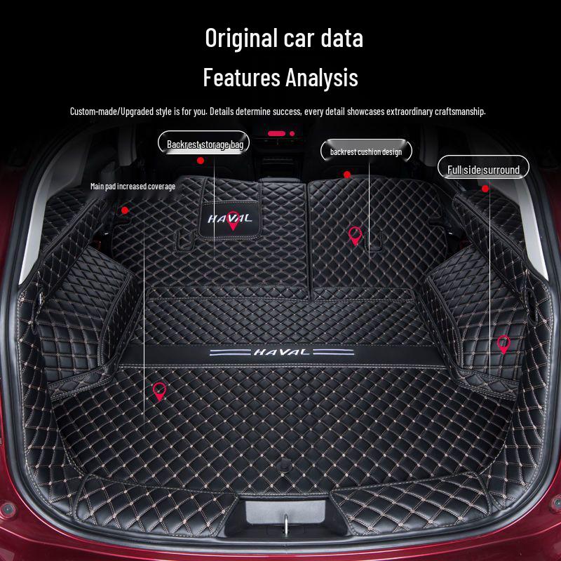 Trunk Mat & Bumper Protector for Haval H6 (2nd & 3rd Gen)