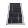 20W Solar Panel Battery Charger Portable Solar Panel Trickle Charging Kit for Car Automotive Motorcycle RV