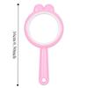 Science Tool 4X Magnifyer Pink/Purple/Yellow/Green Handheld Reading Magnifier  Kids
