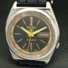 Б/У винтажные мужские часы SEIKO 5 AUTOMATIC 7019A из Японии с черным циферблатом a434967-2 R122-a434967