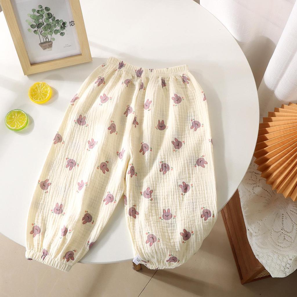 Children's Stylish Anti-Mosquito Cotton Gauze Bloomers