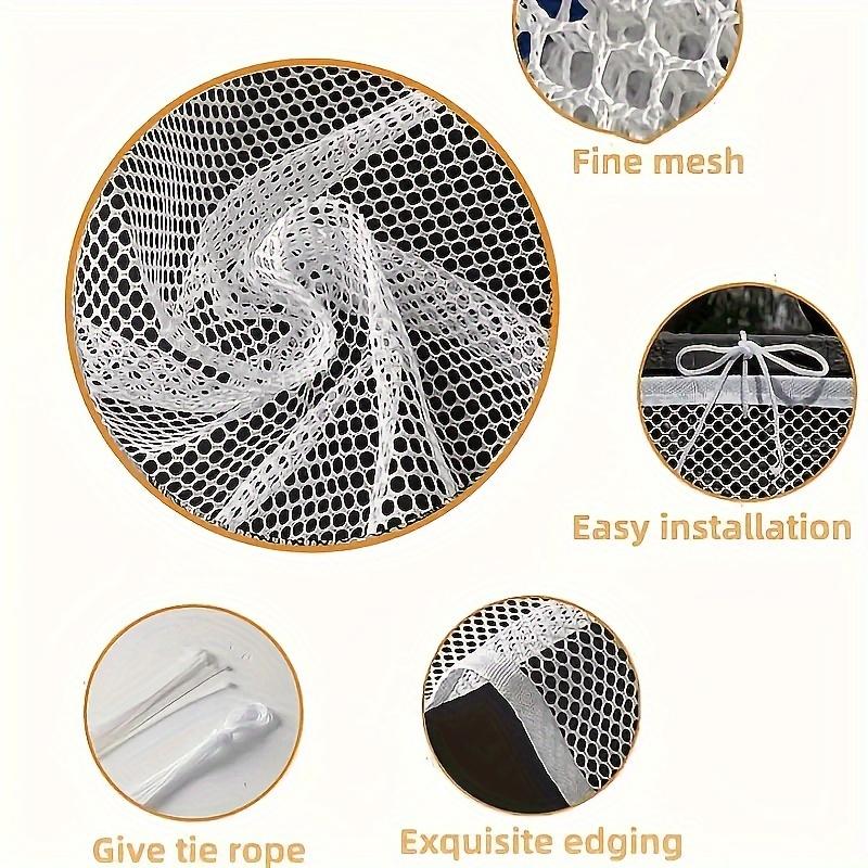 1 комплект, утолщенная сетка для ограждения балкона, сетка для лестницы, сетка для перил, сетка для балкона, сетка для защиты от падения домашних животных, сетка для защиты от падения домашних животных, 6,5*2,9 футов